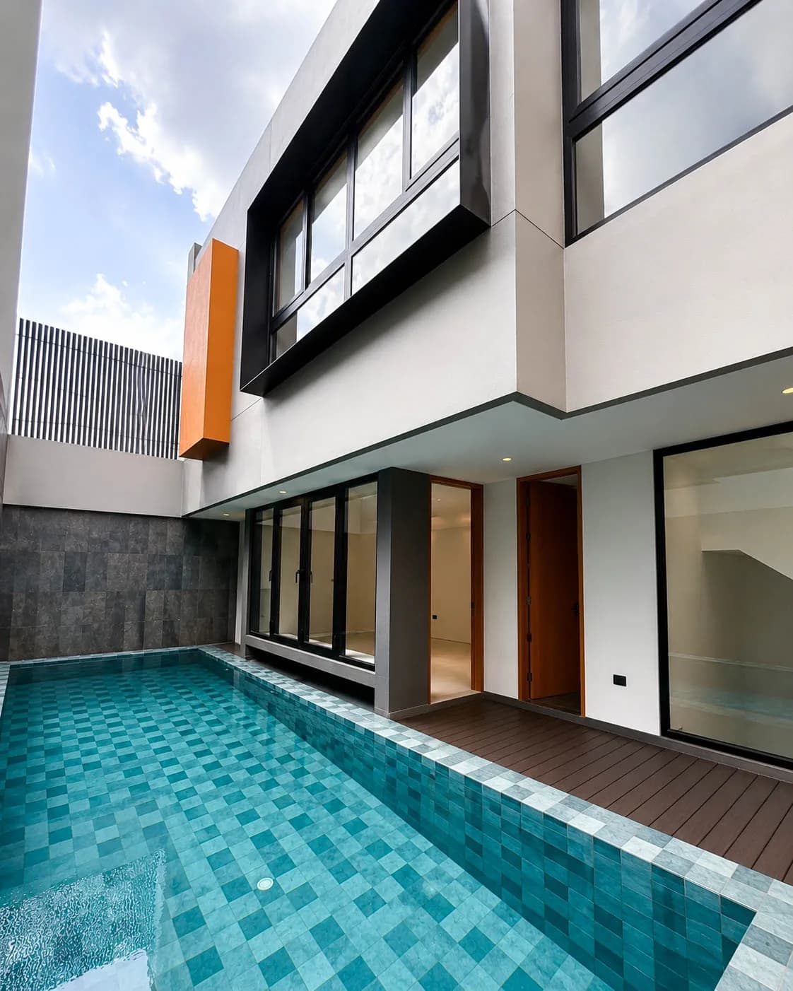 Private lap pool
